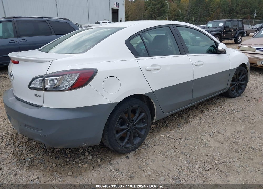 2010 MAZDA 3 S GRAND TOURING VIN: JM1BL1S59A1202605