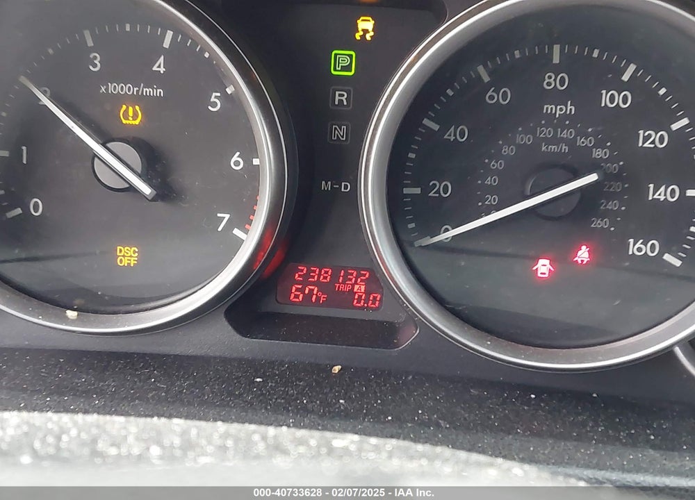 2009 MAZDA 6 I SPORT VIN: 1YVHP81H095M51196