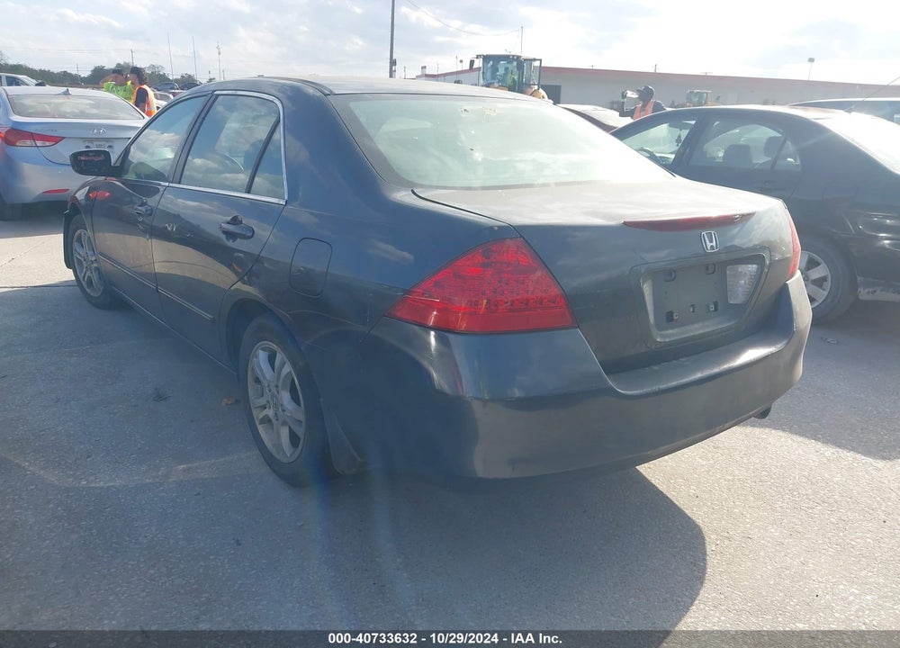 2006 HONDA ACCORD 2.4 SE VIN: 1HGCM56386A104658