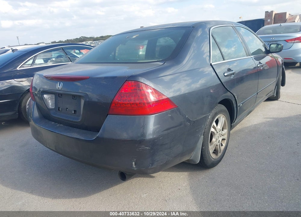 2006 HONDA ACCORD 2.4 SE VIN: 1HGCM56386A104658