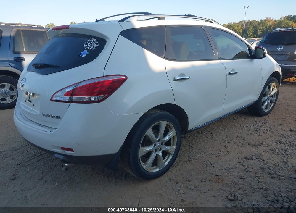 2014 NISSAN MURANO LE VIN: JN8AZ1MU2EW420252