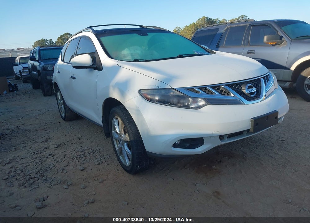 2014 NISSAN MURANO LE VIN: JN8AZ1MU2EW420252