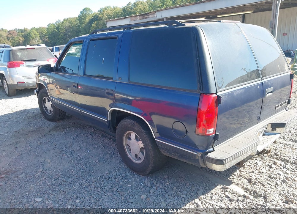 1997 CHEVROLET TAHOE LS VIN: 1GNEC13R3VJ372972