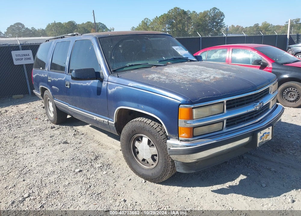 1997 CHEVROLET TAHOE LS VIN: 1GNEC13R3VJ372972