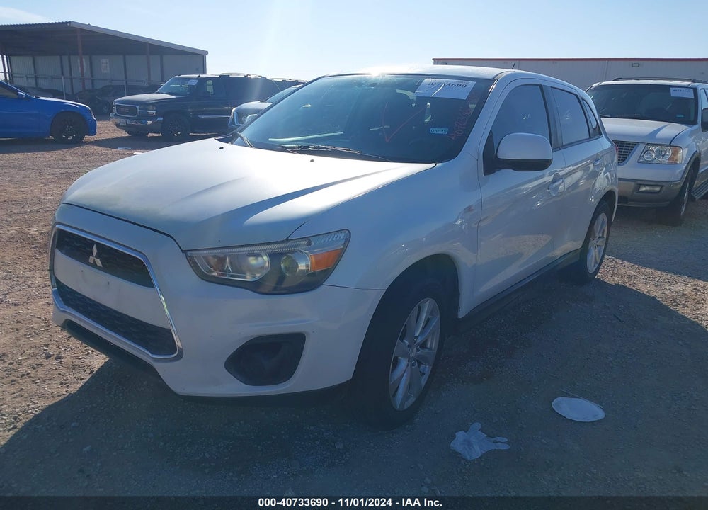 2013 MITSUBISHI OUTLANDER SPORT ES VIN: 4A4AP3AU6DE019009