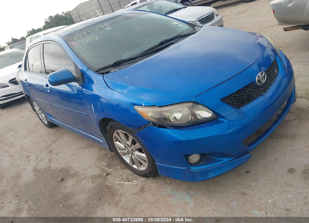 2010 TOYOTA COROLLA S VIN: 2T1BU4EE7AC457825