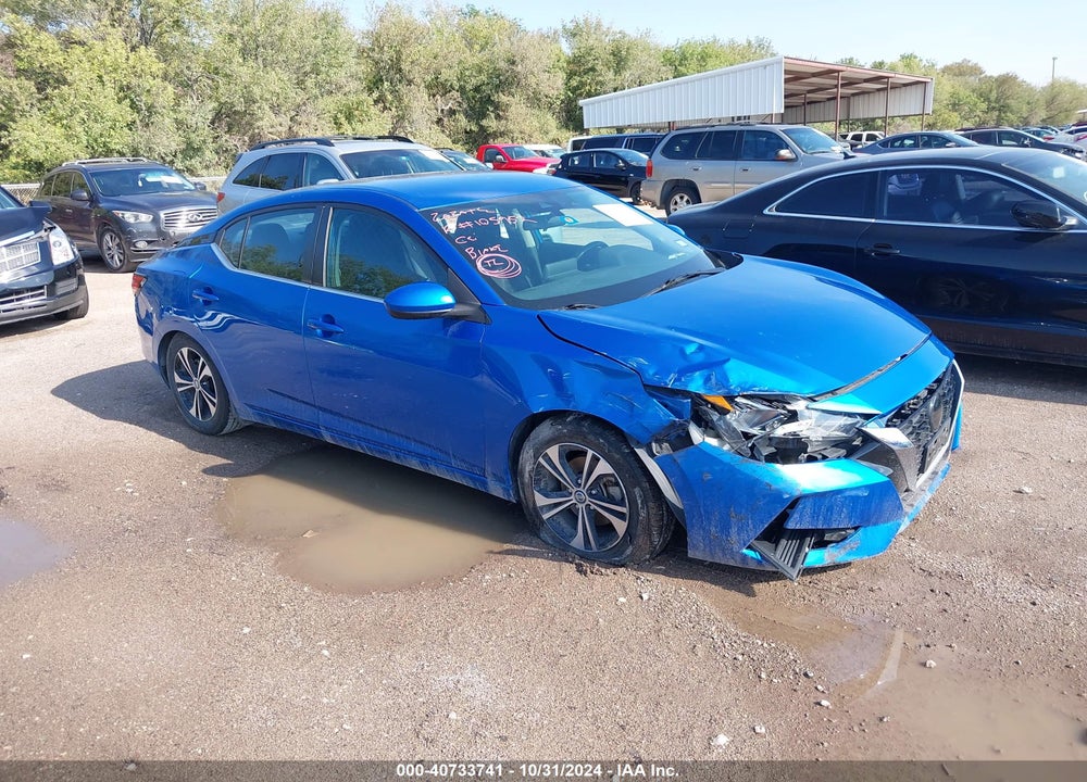 2021 NISSAN SENTRA SV XTRONIC CVT VIN: 3N1AB8CV9MY293531
