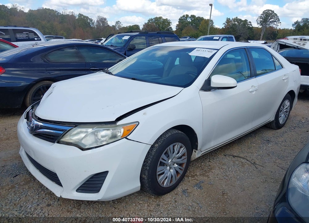 2012 TOYOTA CAMRY LE VIN: 4T4BF1FK2CR229123