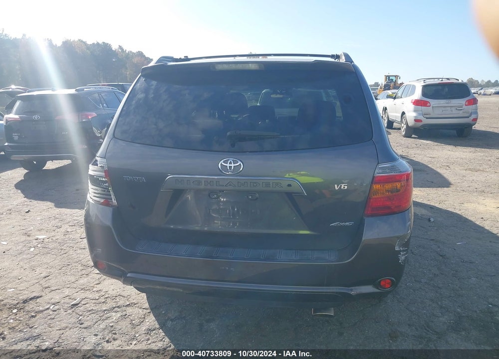2008 TOYOTA HIGHLANDER SPORT VIN: JTEES43A382041116