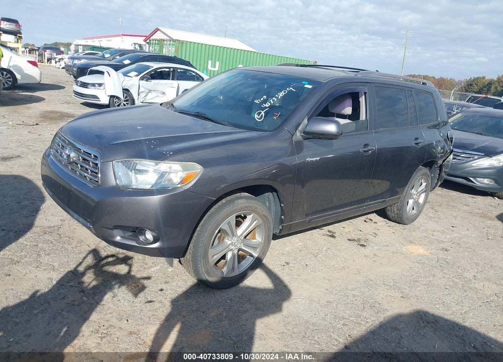 2008 TOYOTA HIGHLANDER SPORT VIN: JTEES43A382041116