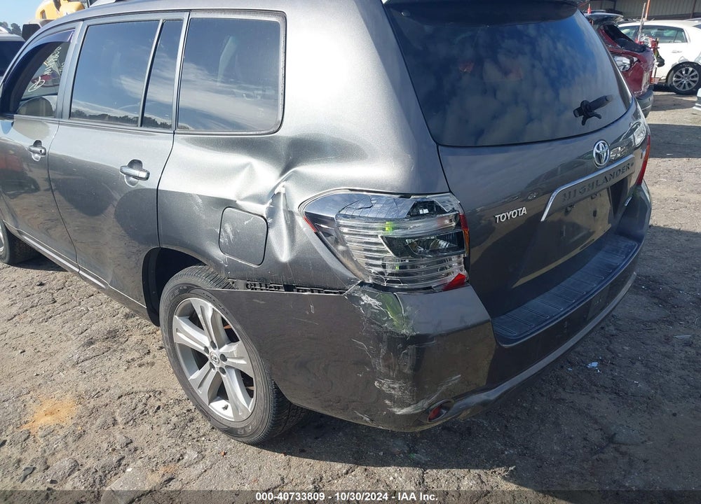 2008 TOYOTA HIGHLANDER SPORT VIN: JTEES43A382041116