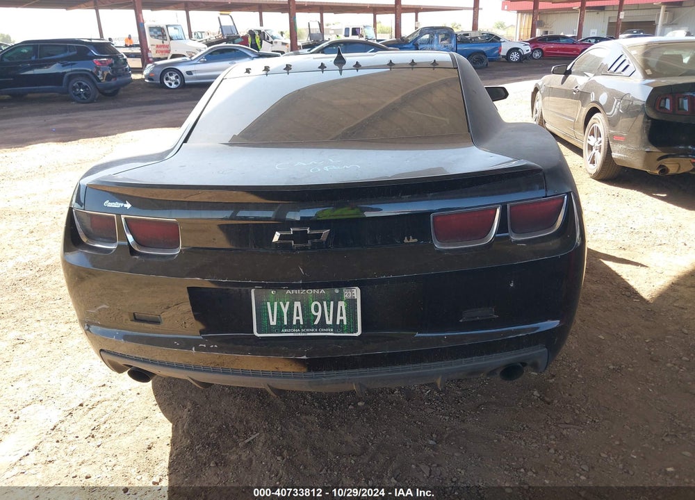 2011 CHEVROLET CAMARO 2LS VIN: 2G1FA1ED4B9199791