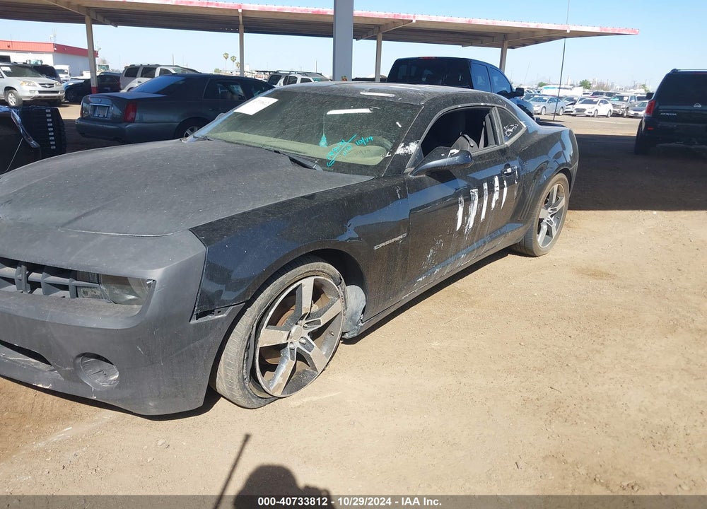 2011 CHEVROLET CAMARO 2LS VIN: 2G1FA1ED4B9199791