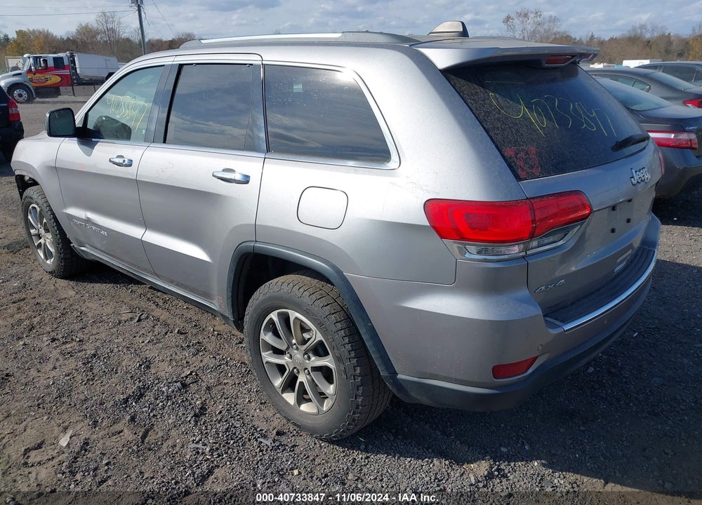 2016 JEEP GRAND CHEROKEE LIMITED VIN: 1C4RJFBG3GC313392