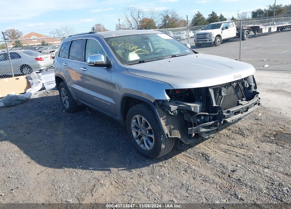 2016 JEEP GRAND CHEROKEE LIMITED VIN: 1C4RJFBG3GC313392