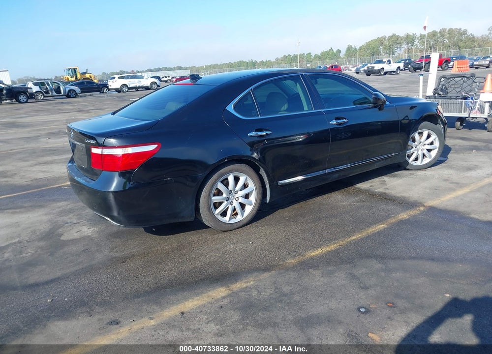 2007 LEXUS LS 460 VIN: JTHBL46F975007222