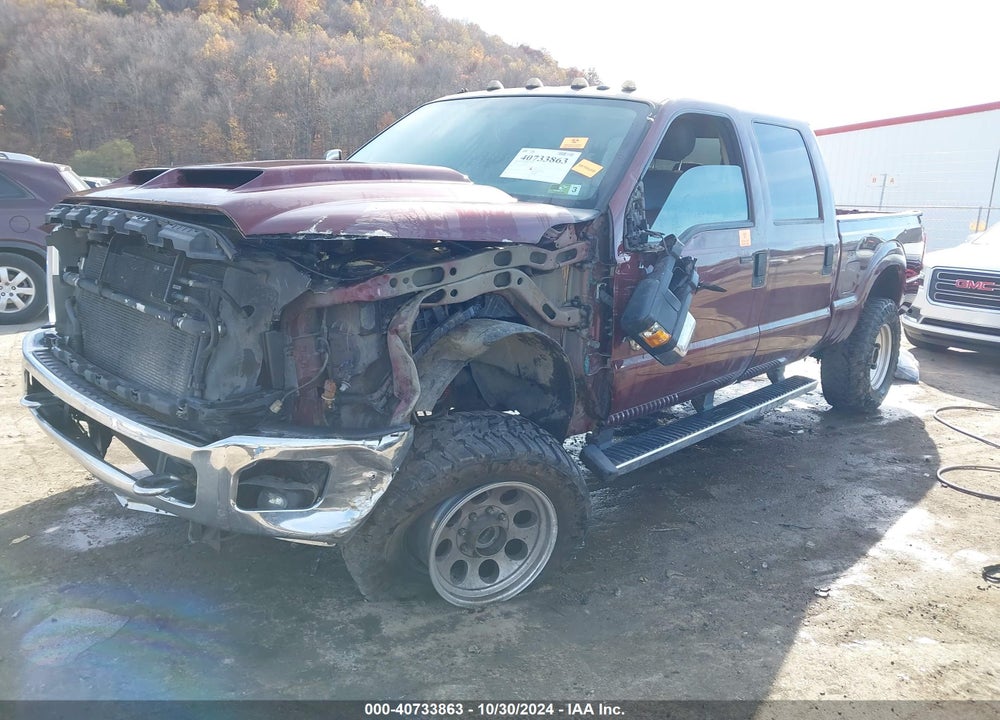 2012 FORD F-250 XLT VIN: 1FT7W2BT9CEC24584
