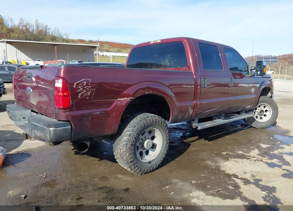 2012 FORD F-250 XLT VIN: 1FT7W2BT9CEC24584