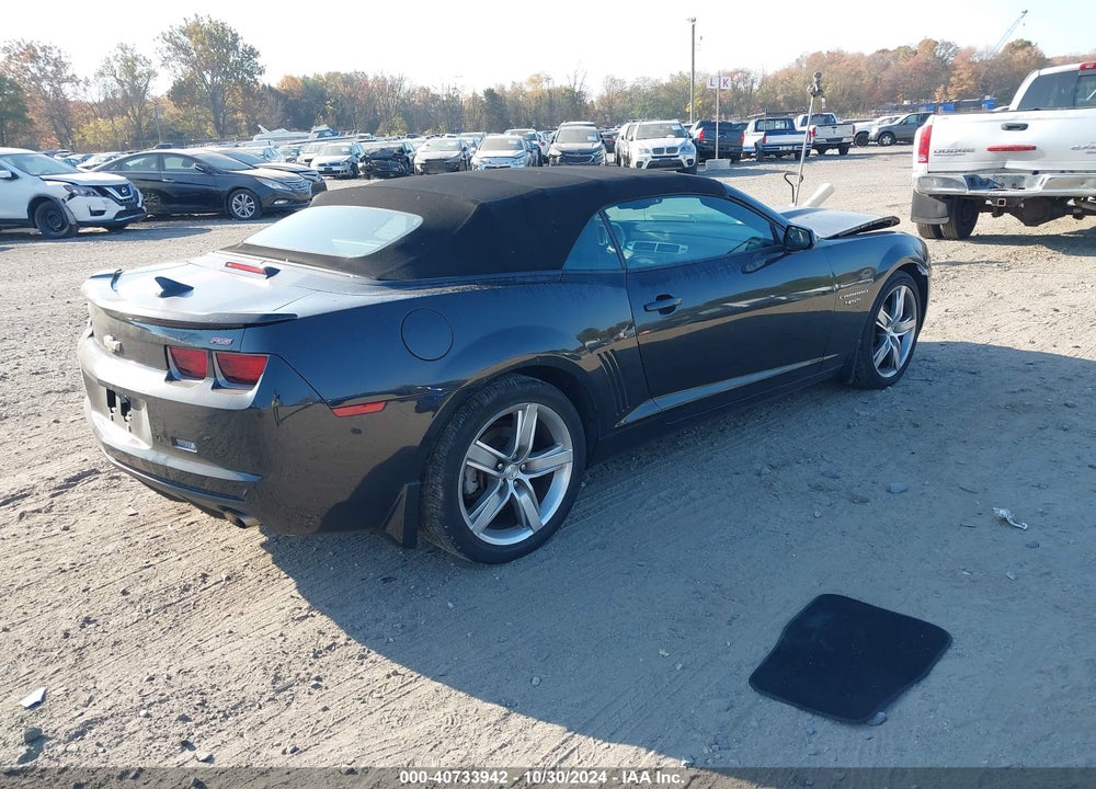 2012 CHEVROLET CAMARO 2LT VIN: 2G1FC3D30C9133030