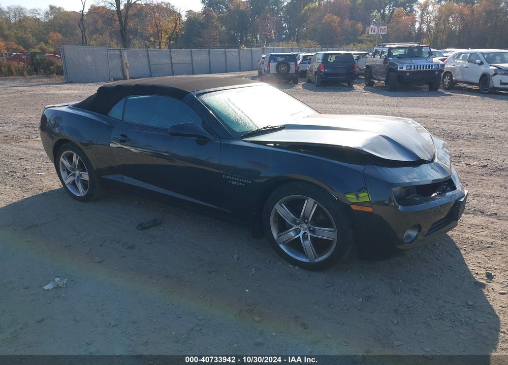 2012 CHEVROLET CAMARO 2LT VIN: 2G1FC3D30C9133030