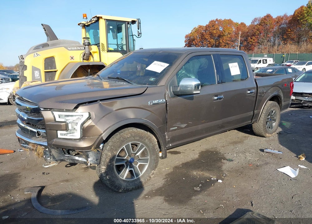 2016 FORD F-150 LARIAT VIN: 1FTEW1EGXGKF93123