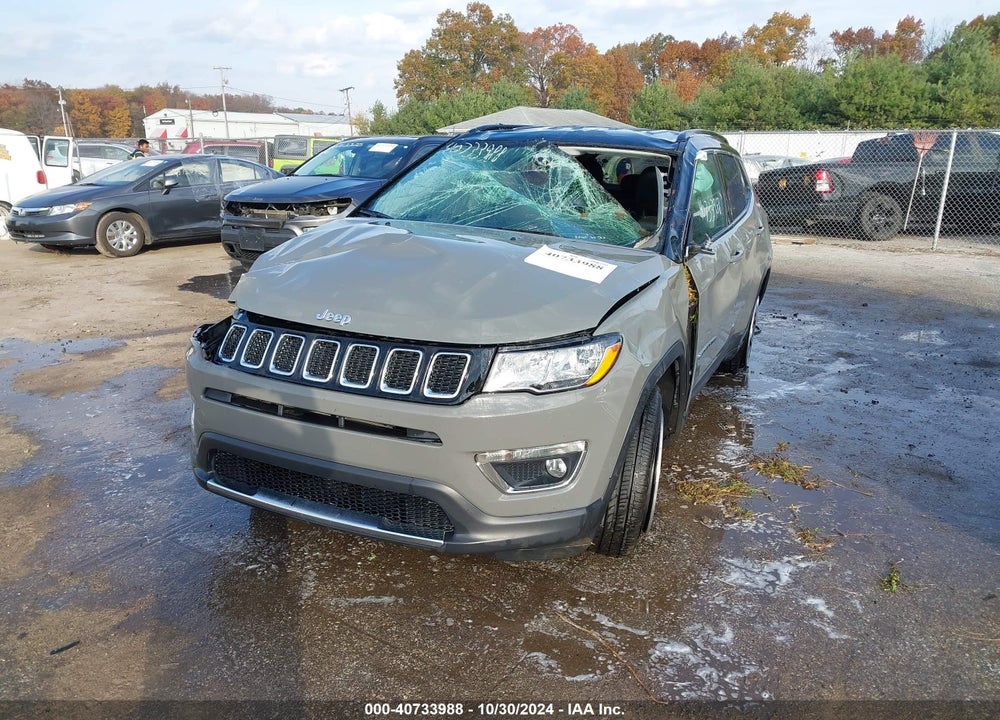 2019 JEEP COMPASS LIMITED 4X4 VIN: 3C4NJDCB3KT766365