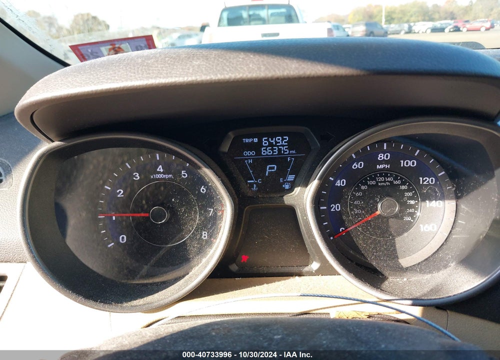 2013 HYUNDAI ELANTRA GLS VIN: 5NPDH4AEXDH231928