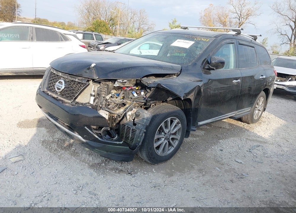 2014 NISSAN PATHFINDER SL VIN: 5N1AR2MM4EC671403