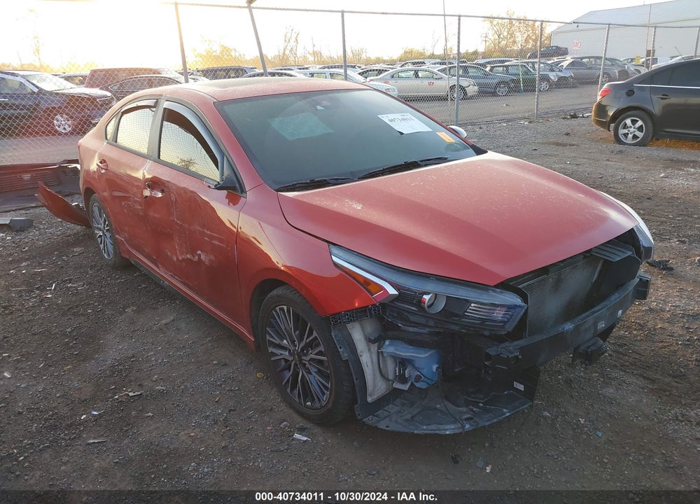 2022 KIA FORTE GT LINE VIN: 3KPF54AD3NE508482