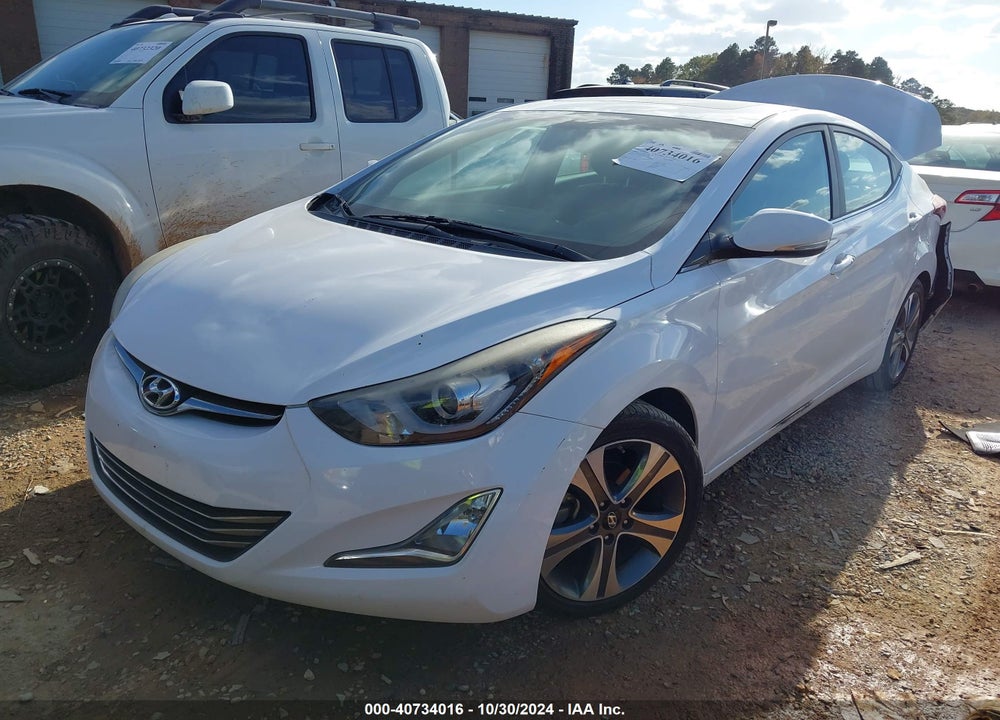 2015 HYUNDAI ELANTRA SPORT VIN: KMHDH4AH0FU380878