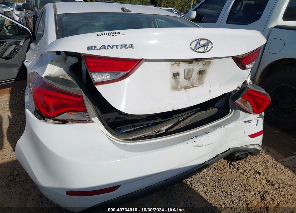 2015 HYUNDAI ELANTRA SPORT VIN: KMHDH4AH0FU380878