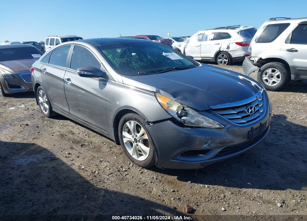 2012 HYUNDAI SONATA LIMITED VIN: 5NPEC4AC6CH393586