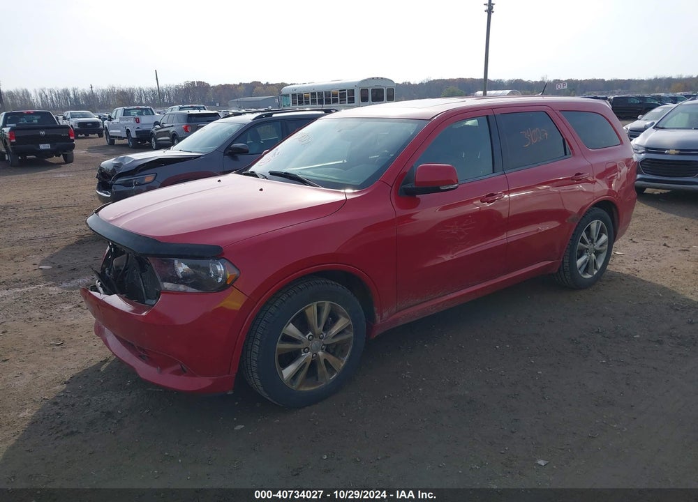 2012 DODGE DURANGO R/T VIN: 1C4SDJCT1CC147424