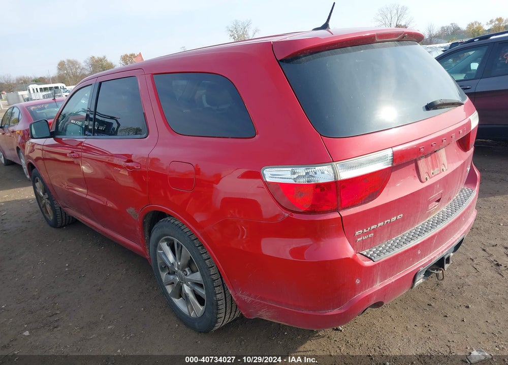 2012 DODGE DURANGO R/T VIN: 1C4SDJCT1CC147424
