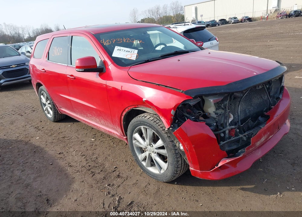 2012 DODGE DURANGO R/T VIN: 1C4SDJCT1CC147424