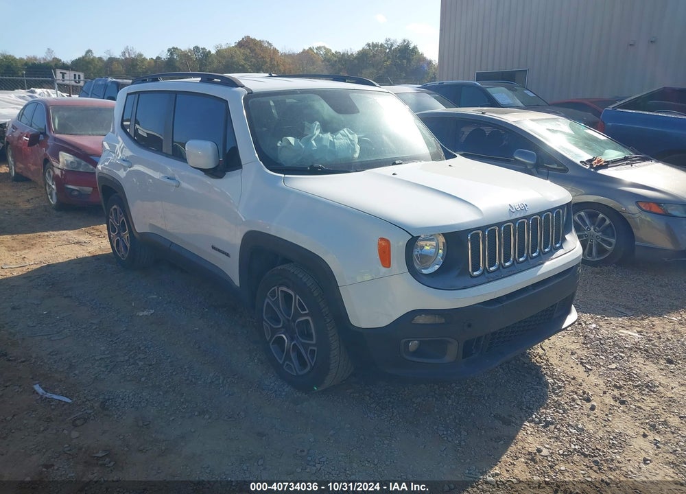 2015 JEEP RENEGADE LATITUDE VIN: ZACCJABT5FPB35016