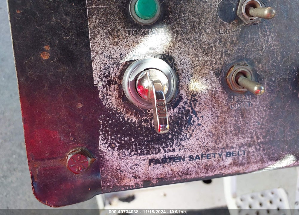 1992 EQUIPMENT STEEL GSE T660-1 VIN: 00000000000187662