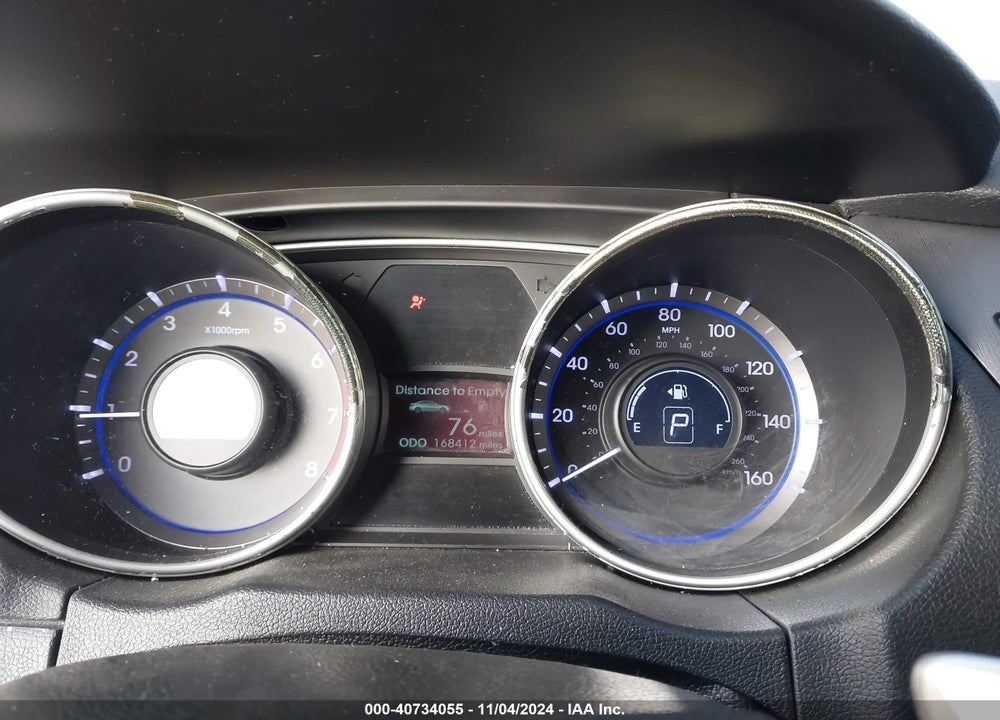 2011 HYUNDAI SONATA SE VIN: 5NPEC4AC6BH137625