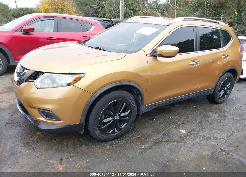 2014 NISSAN ROGUE SV VIN: 5N1AT2MT8EC823756