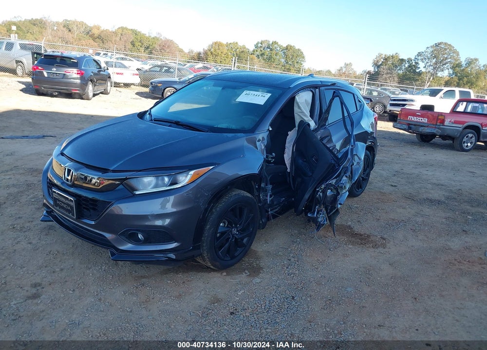 2022 HONDA HR-V AWD SPORT VIN: 3CZRU6H17NM754331