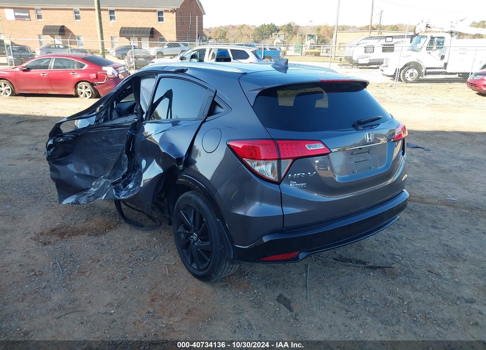 2022 HONDA HR-V AWD SPORT VIN: 3CZRU6H17NM754331