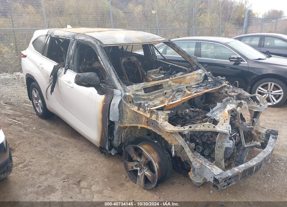 2021 TOYOTA HIGHLANDER LE VIN: 5TDBZRBHXMS122650