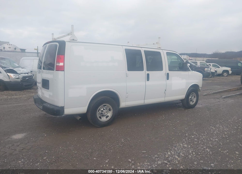 2017 CHEVROLET EXPRESS 2500 WORK VAN VIN: 1GCWGAFF5H1118834