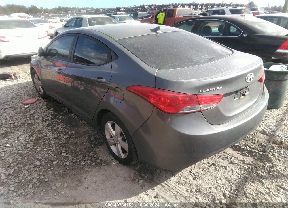 2013 HYUNDAI ELANTRA GLS VIN: 5NPDH4AE8DH237761