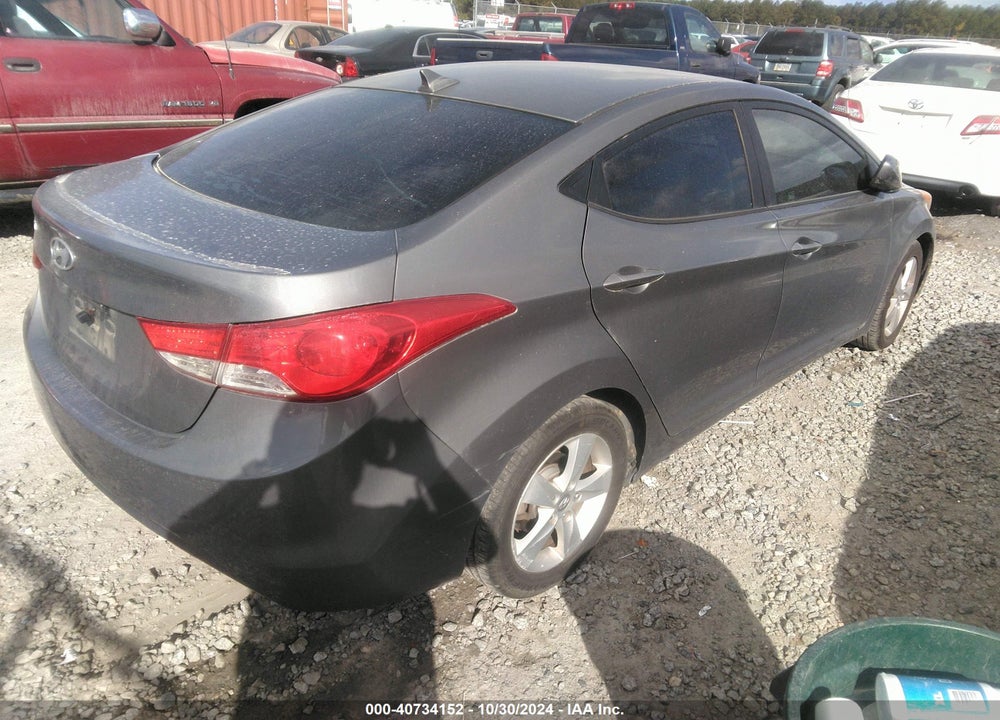 2013 HYUNDAI ELANTRA GLS VIN: 5NPDH4AE8DH237761