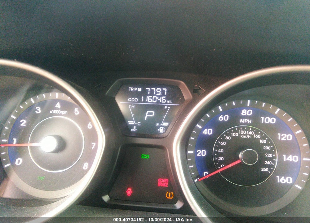 2013 HYUNDAI ELANTRA GLS VIN: 5NPDH4AE8DH237761