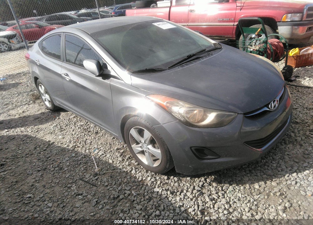 2013 HYUNDAI ELANTRA GLS VIN: 5NPDH4AE8DH237761