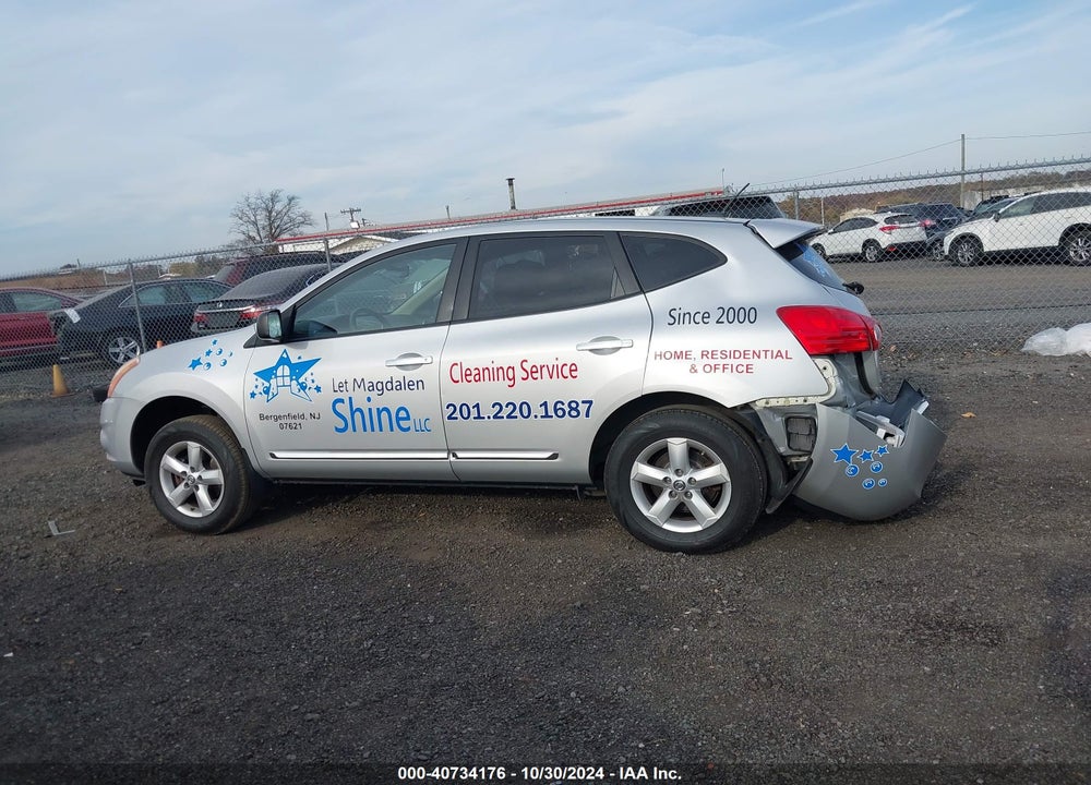 2012 NISSAN ROGUE S VIN: JN8AS5MV6CW394000