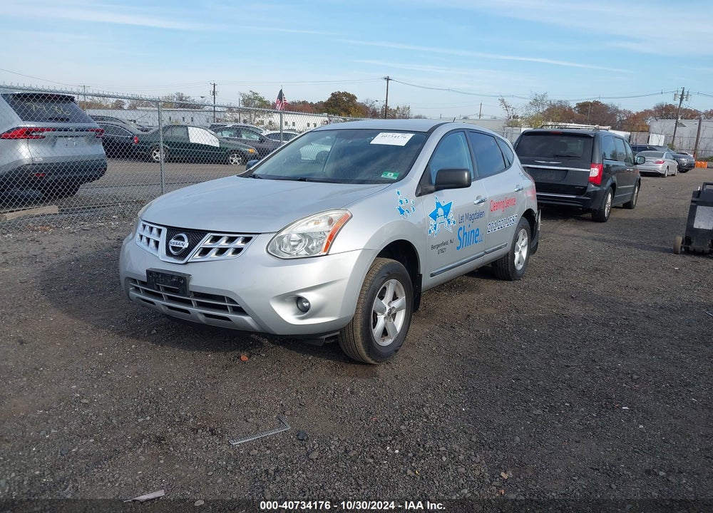 2012 NISSAN ROGUE S VIN: JN8AS5MV6CW394000
