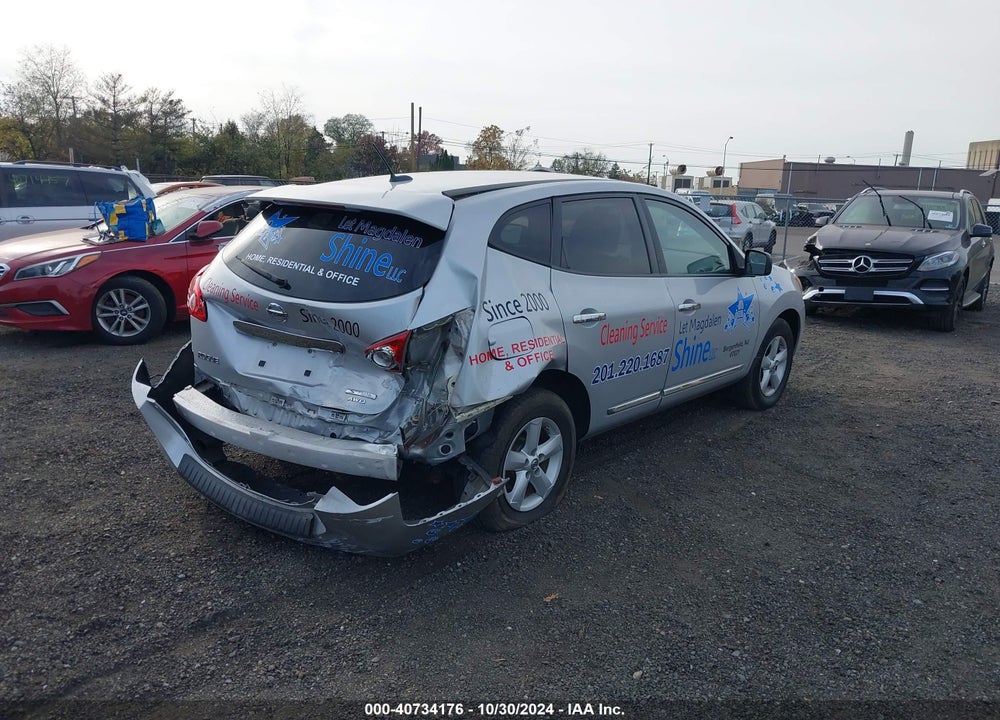 2012 NISSAN ROGUE S VIN: JN8AS5MV6CW394000